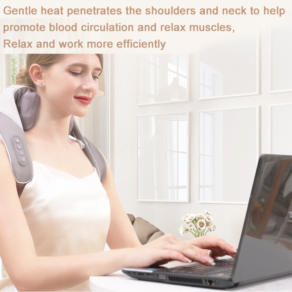 Cosmo Thrift ThermoRelief Premium Neck & Shoulder Massager