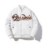Men pilot style cotton padded winter jacket thick insulated outerwear
