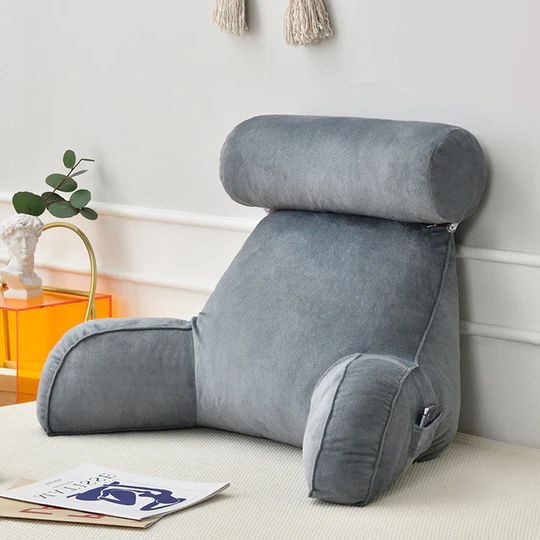 Cosmo Thrift Backrest Pillow With Arms & Headrest