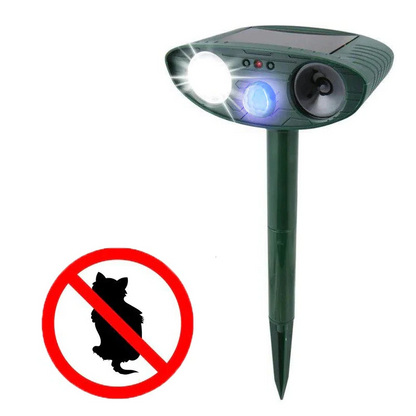 Cosmo Thrift Solar Ultrasonic Dog Repeller – Motion-Activated Outdoor Animal Deterrent