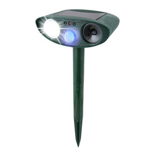 Cosmo Thrift Solar Ultrasonic Cat Repeller – Outdoor Motion Sensor Animal Deterrent