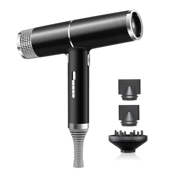 Cosmo Thrift Professional Ionic Hair Dryer – 110,000 RPM High-Speed Anion Blow Dryer with Diffuser & Nozzles