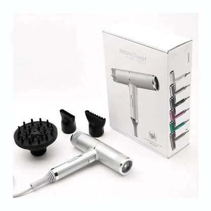 Cosmo Thrift Professional Ionic Hair Dryer – 110,000 RPM High-Speed Anion Blow Dryer with Diffuser & Nozzles