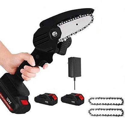 Cosmo Thrift Upgraded 24V Mini Chainsaw (Two Batteries)