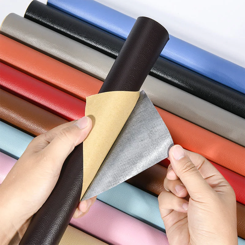 Cosmo Thrift Self-Adhesive Leather Refinisher Cuttable Sofa Repair Patch (50x137cm)