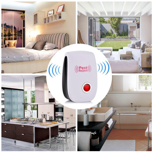 Cosmo Thrift Ultrasonic Pest Repeller – Plug-In Insect & Rodent Repellent for Indoor Use