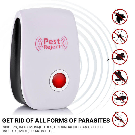 Cosmo Thrift Ultrasonic Pest Repeller – Plug-In Insect & Rodent Repellent for Indoor Use