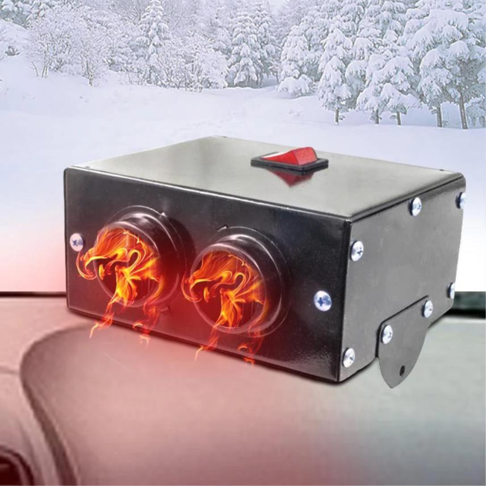 Cosmo Thrift Powerful 12V Car Space Heater – Portable Window Defroster for Winter Driving