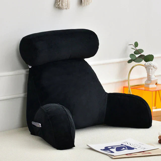 Cosmo Thrift Reading Pillow with Arms – Backrest Support Cushion for Bed & Couch