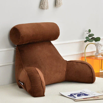 Cosmo Thrift Reading Pillow with Arms – Backrest Support Cushion for Bed & Couch