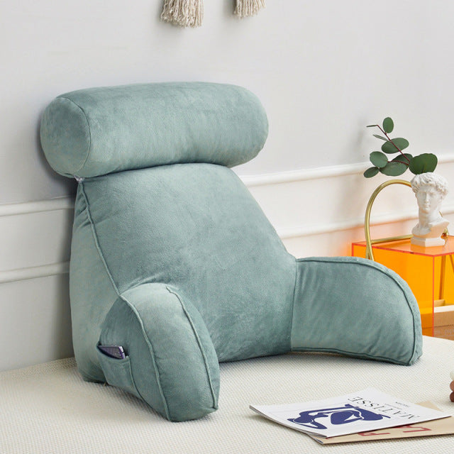 Cosmo Thrift Backrest Pillow With Arms & Adjustable Headrest