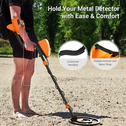 Cosmo Thrift Gold Metal Detector | Pinpoint All Metal Detector Hand Held