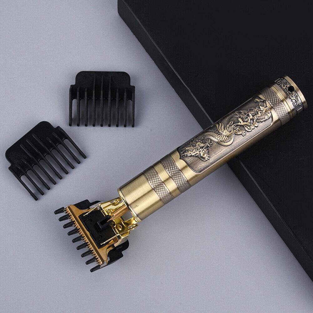 Cosmo Thrift Rechargeable Professional T-Blade Barber Set - Cordless Barber Clippers