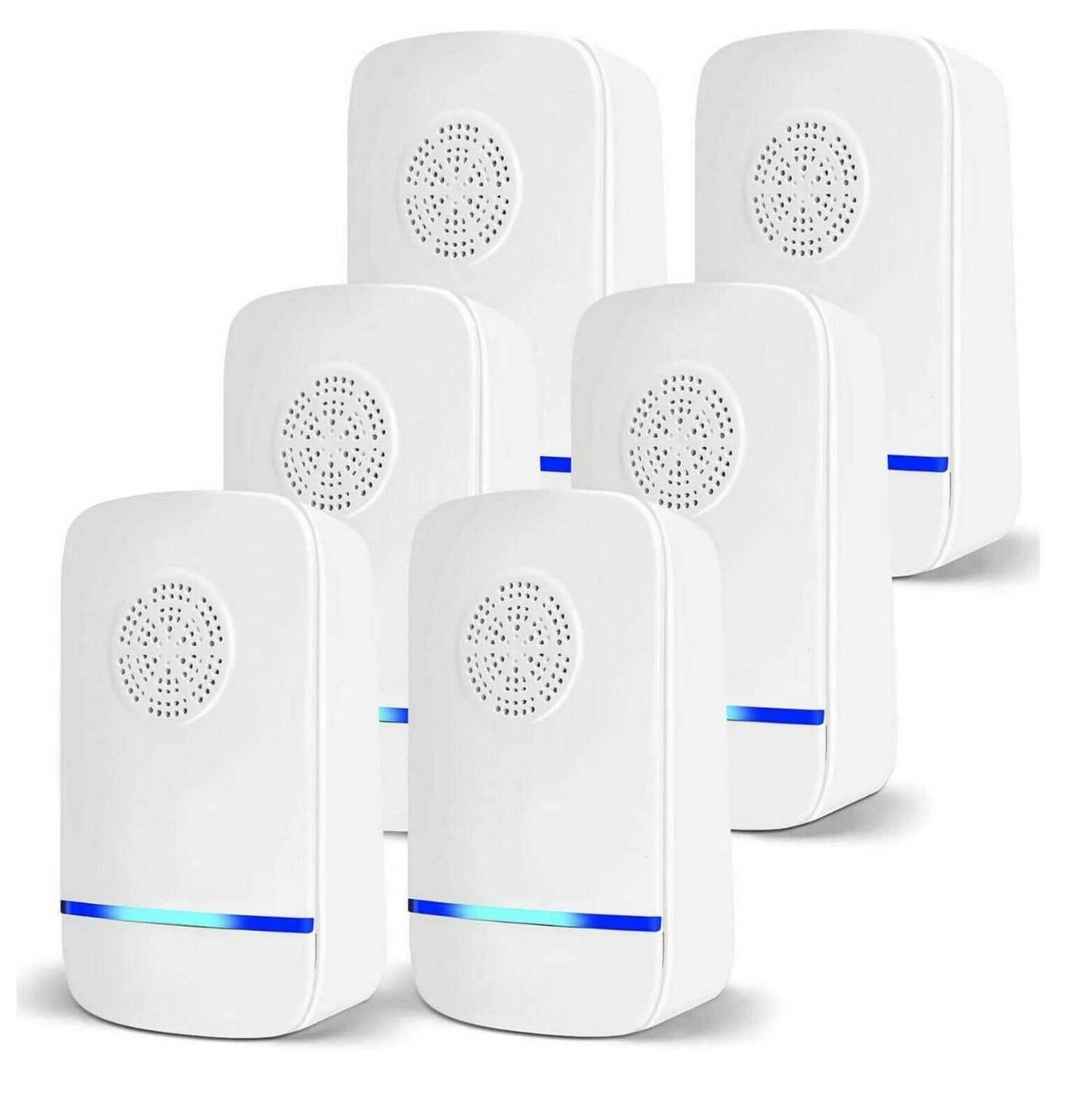 Cosmo Thrift 6-Pack Ultrasonic Pest Repeller Plug-In Devices