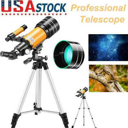 Cosmo Thrift 70mm Refractor Telescope for Kids – Beginner Star Gazing Telescope with Adjustable Tripod
