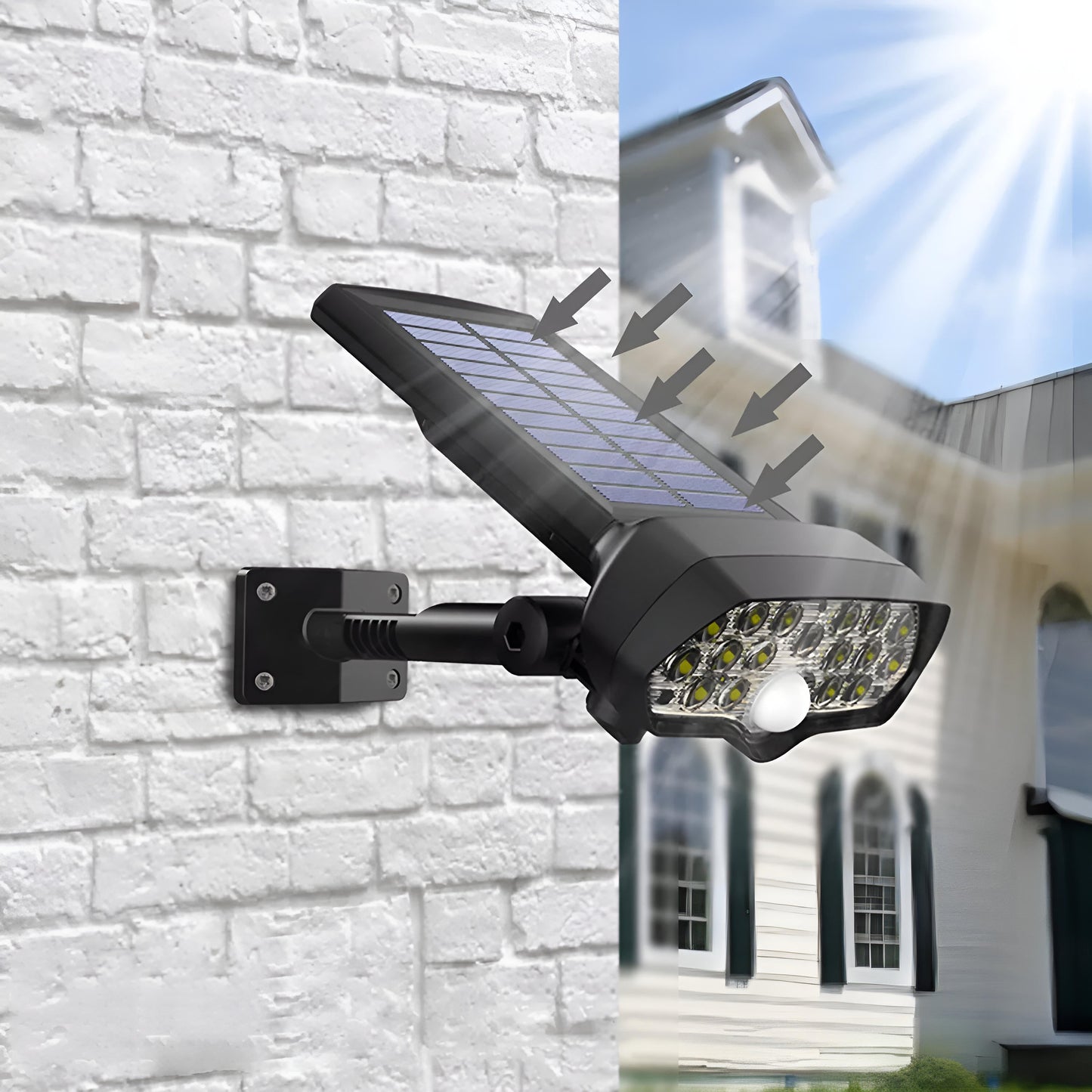 Cosmo Thrift Solar Flood Lights with Motion Sensor