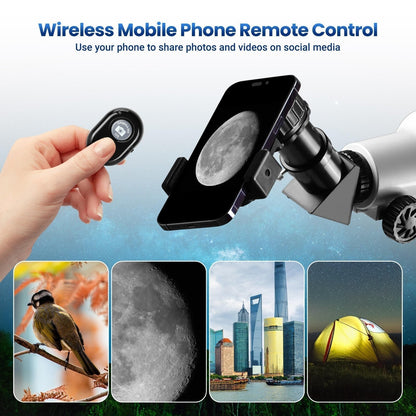 Cosmo Thrift 210x Magnification Telescope for Adults & Beginners – Star Tracking App & Pro-Level Design