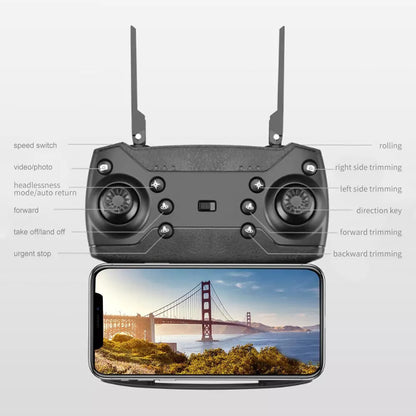 Cosmo Thrift Foldable Dual-Camera Drone with Carrying Case
