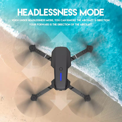 Cosmo Thrift Foldable Dual-Camera Drone with Carrying Case