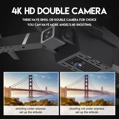 Cosmo Thrift Foldable Dual-Camera Drone with Carrying Case