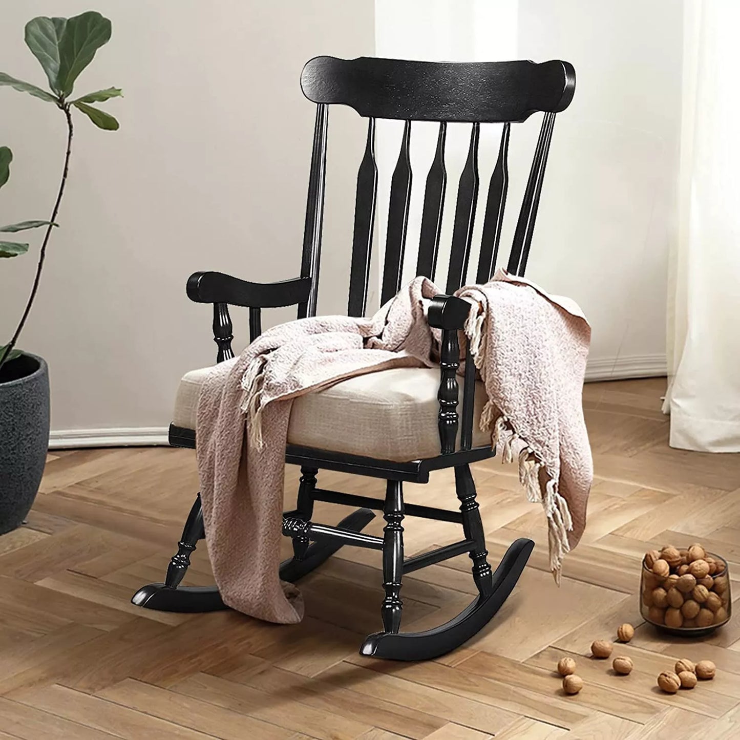 Cosmo Thrift Wood Rocking Chair