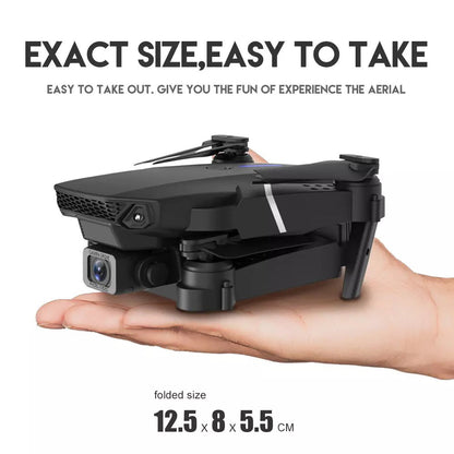 Cosmo Thrift Foldable Dual-Camera Drone with Carrying Case