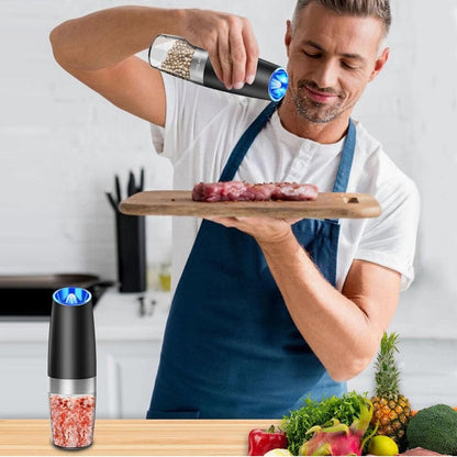 Cosmo Thrift Electric Salt And Pepper Grinder 2 Pack