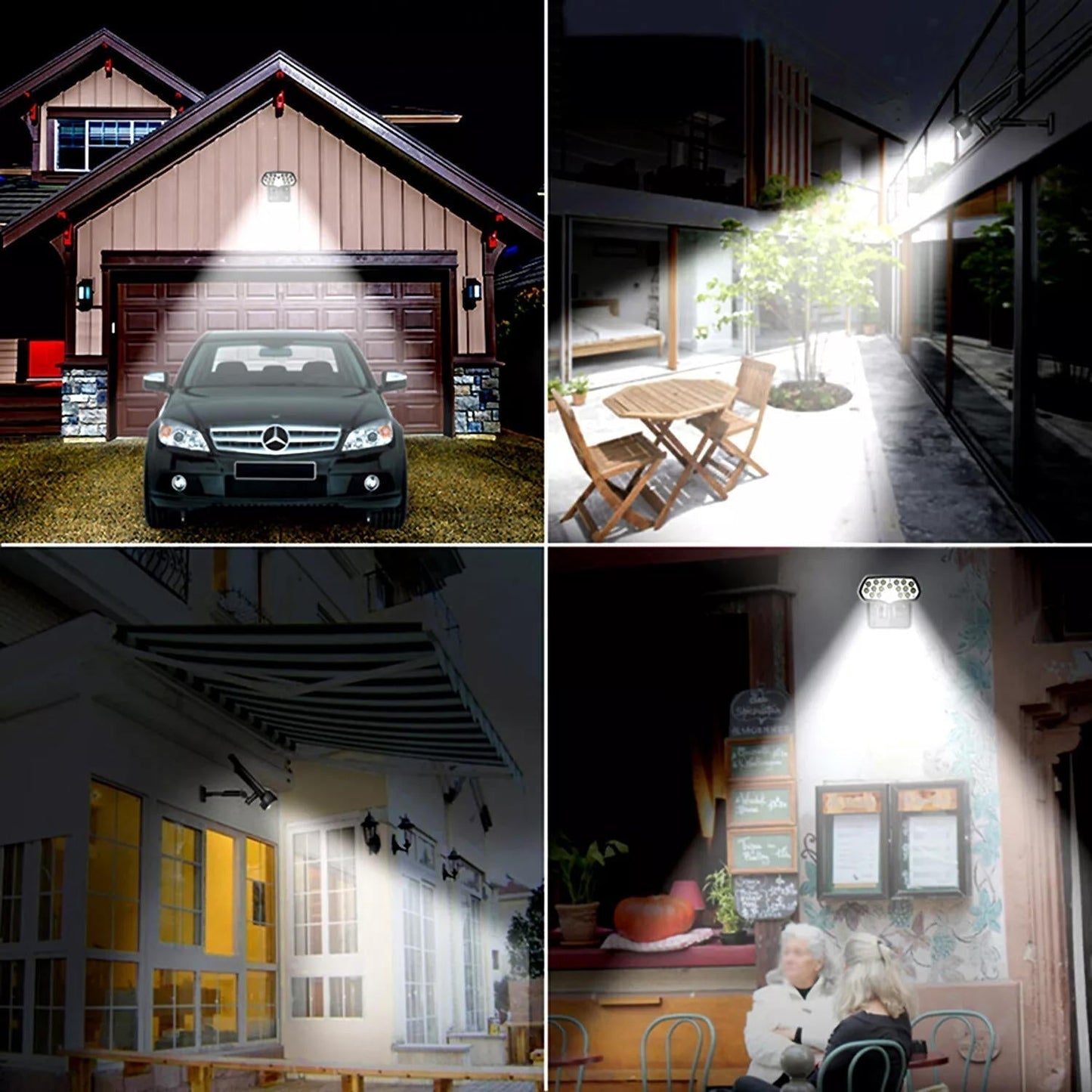 Cosmo Thrift Solar Flood Lights with Motion Sensor
