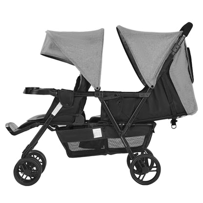 Cosmo Thrift Foldable Double Stroller