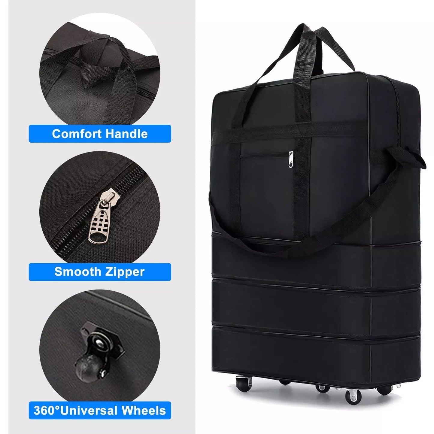 Cosmo Thrift Wheeled Duffle Bags