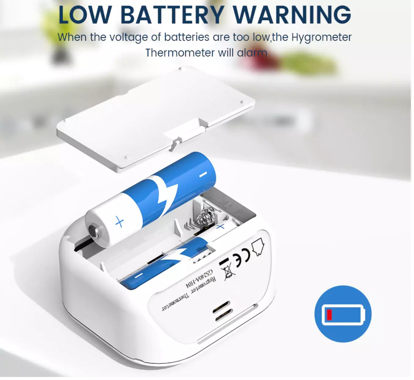 Cosmo Thrift Smart Wifi Temperature and Humidity Monitor