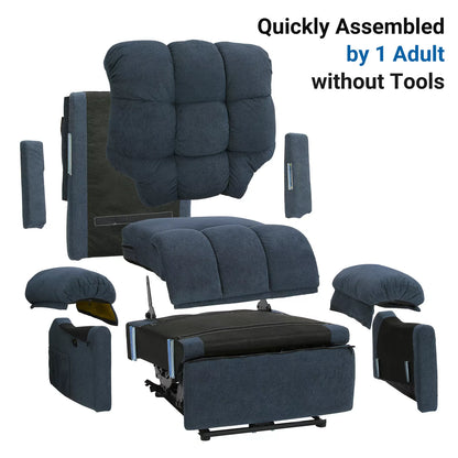 Cosmo Thrift Power Recliner Chair – Electric Adjustable Reclining Chair for Living Room Comfort