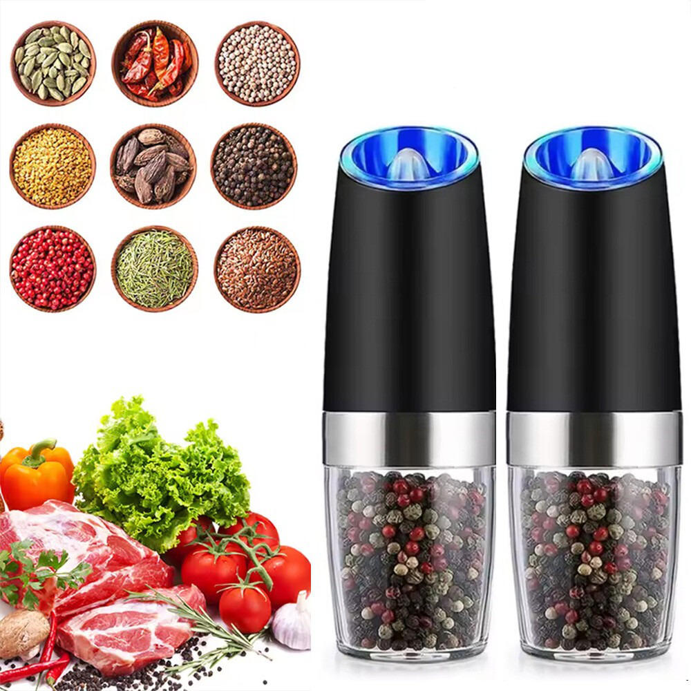 Cosmo Thrift Electric Salt And Pepper Grinder 2 Pack