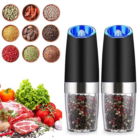 Cosmo Thrift Electric Salt And Pepper Grinder 2 Pack