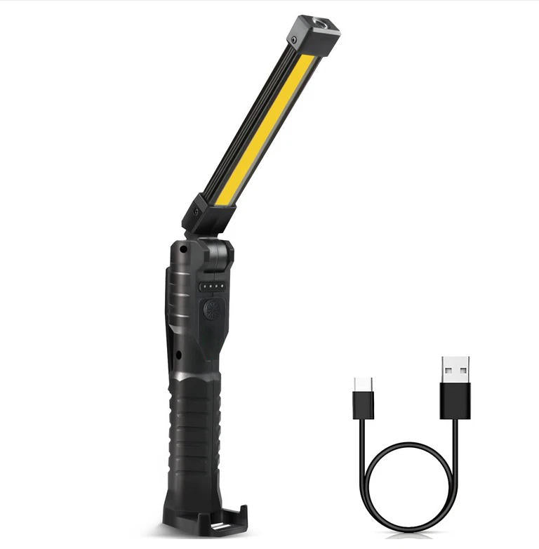 Cosmo Thrift Rechargeable Magnetic Flashlight For Mechanics And Workplace