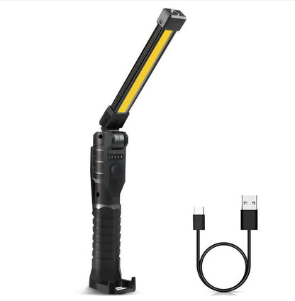 Cosmo Thrift Rechargeable Magnetic Flashlight For Mechanics And Workplace