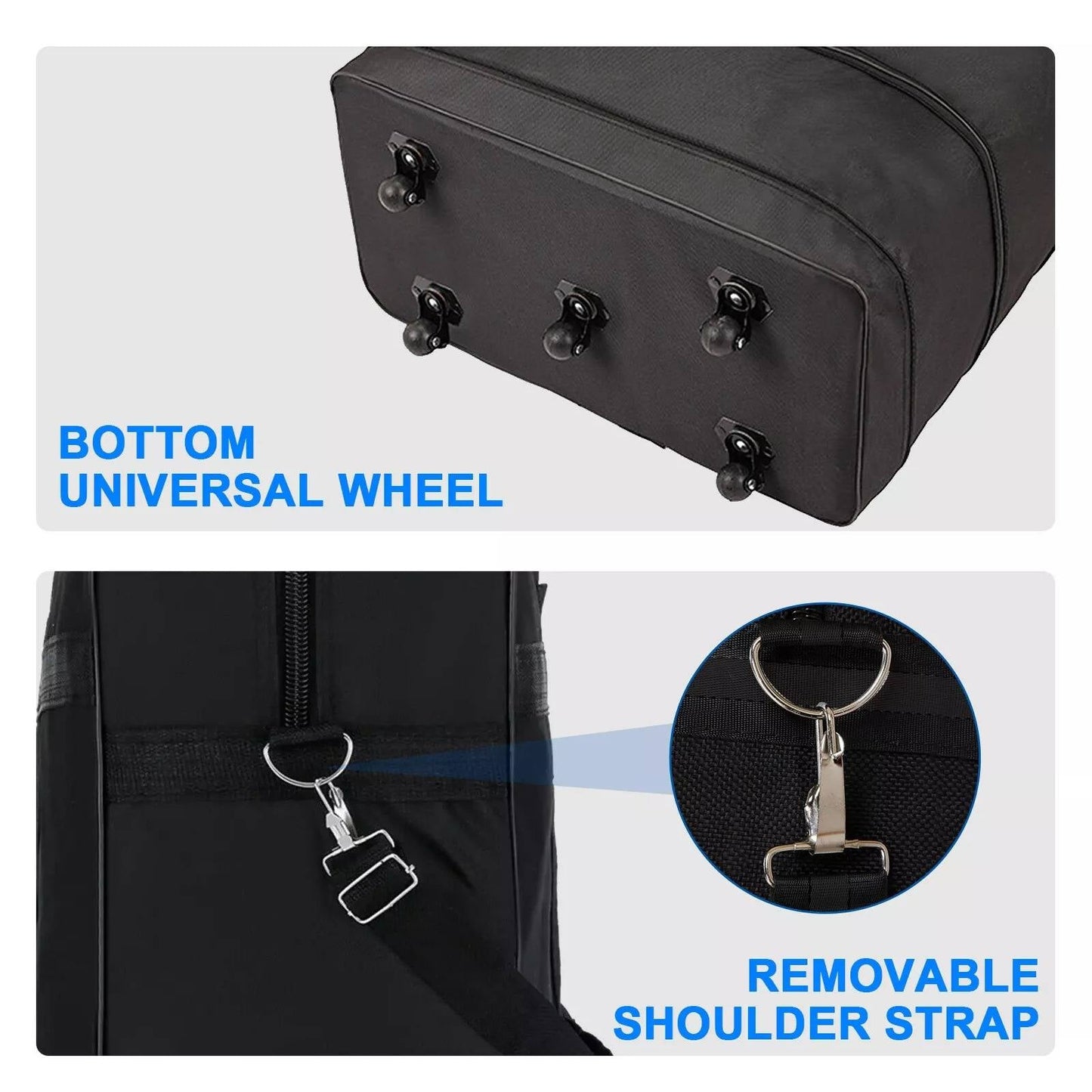Cosmo Thrift Wheeled Duffle Bags