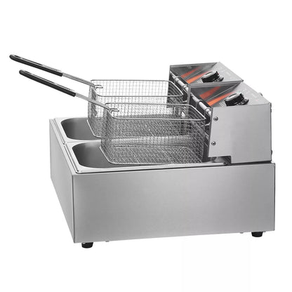 Cosmo Thrift 25Qt Commercial Electric Deep Fryer