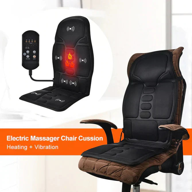 Cosmo Thrift Premium Heated Massage Chair – Back & Neck Cushion with Full-Body Support